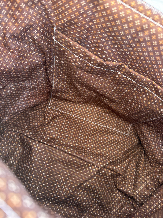 Autumn Bows Quilted Tote Bag