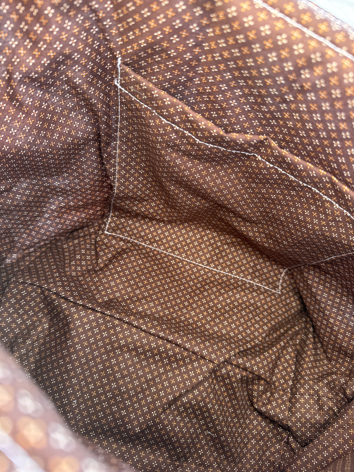 Autumn Bows Quilted Tote  Bag