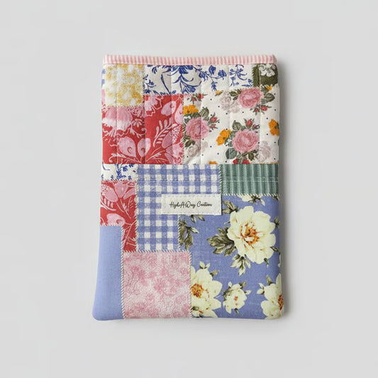 Quilted Book/Kindle Sleeve - Florine