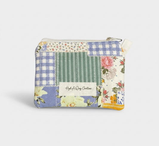 Quilted Card Wallet - Florine