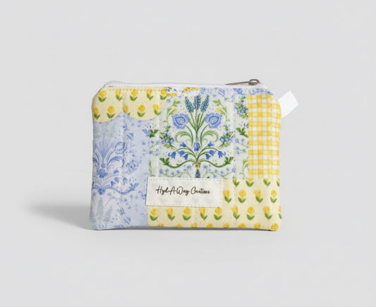 Quilted Card Wallet - Glenda