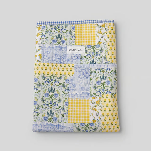 Large Quilted Book/iPad Sleeve - Glenda