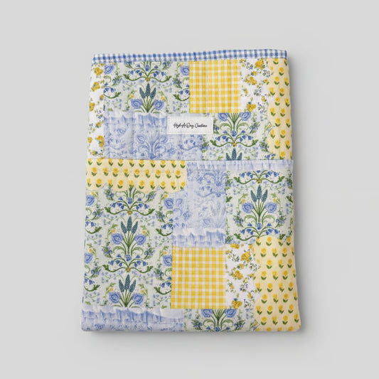 Large Quilted Book/iPad Sleeve - Glenda