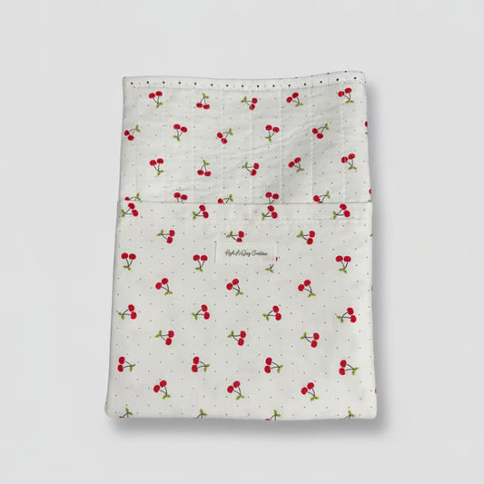 Large Quilted Book/iPad Sleeve - Mady