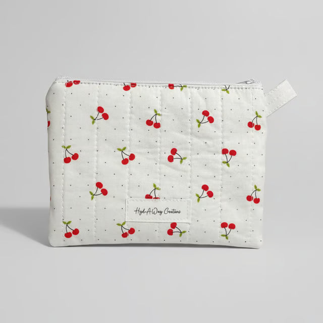 Quilted Phone Wallet - Handmade "Mady"